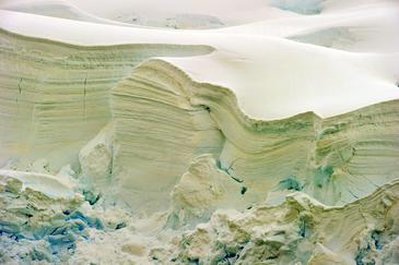 Ice formation, Antarctica. © Etienne Pierart.