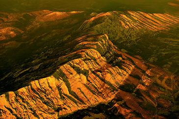 Montagne Sainte Victoire, Aix-en-Provence Cypriotype, France © Etienne Pierart.